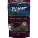 Rajah Whole Black Pepper 100g